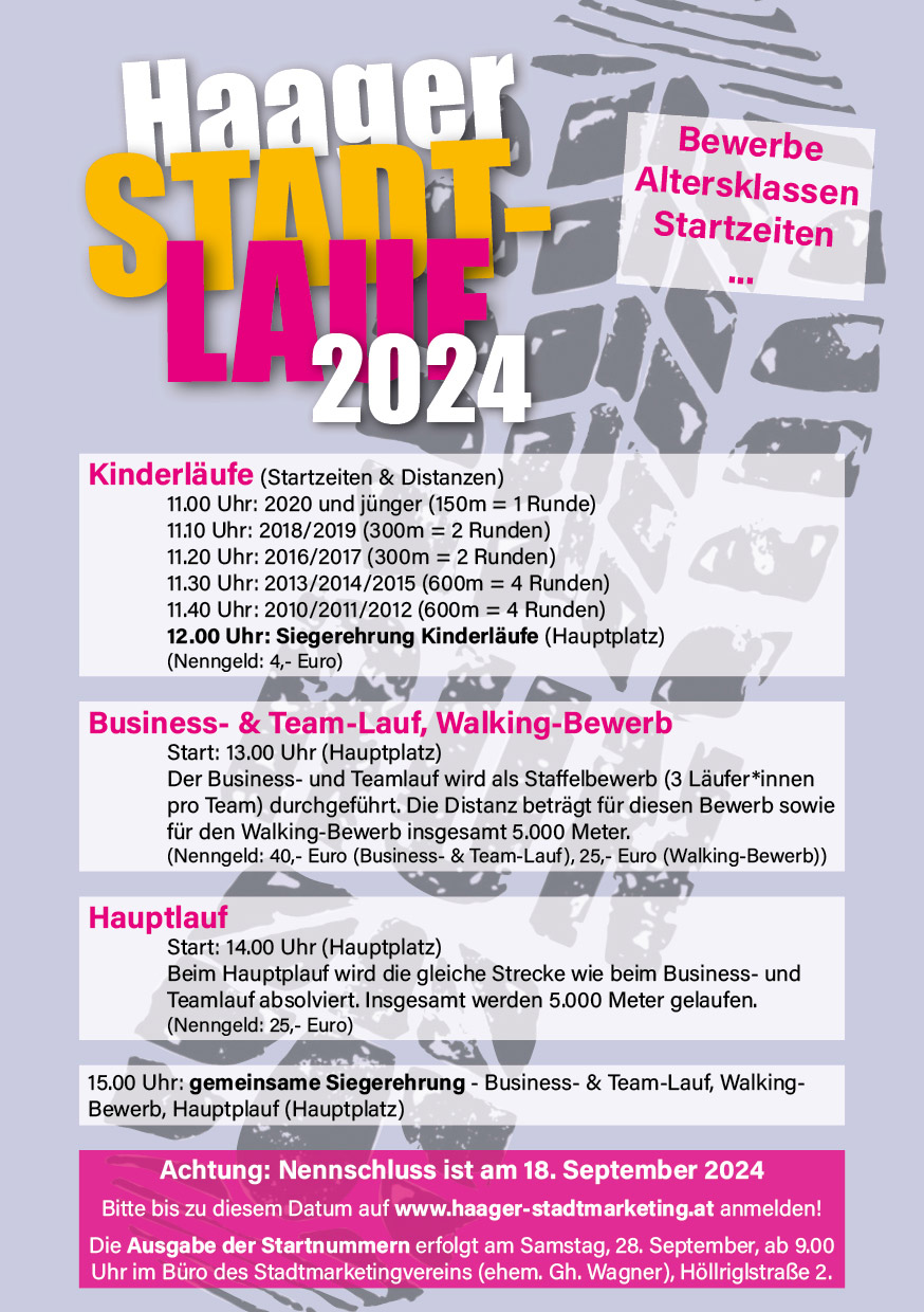 Haager Stadtlauf 2024 - 